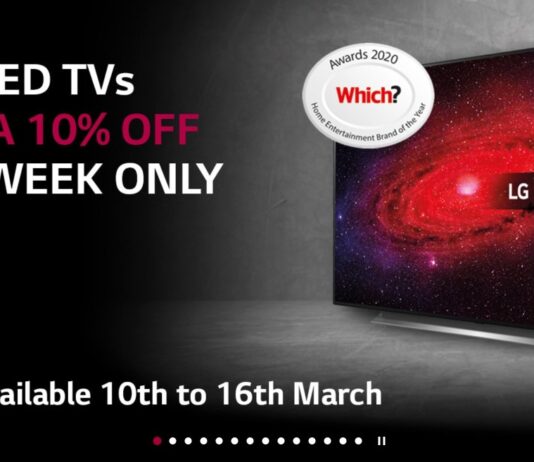 LG OLED TVs 10% off for one week only LG CX OLED 10% off lowest ever UK price - DLS Tech